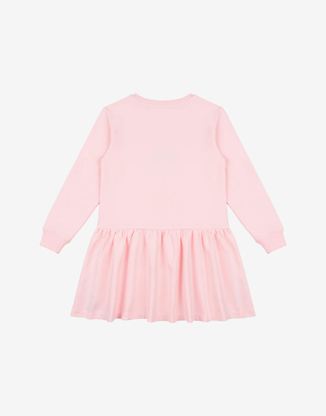 Moschino Teddy Bear Cotton Plush Dress Confetti pink Moschino 1