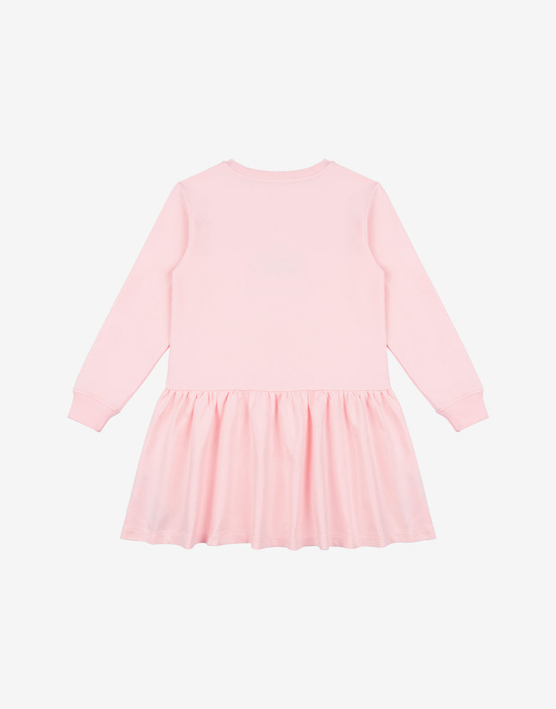 Moschino Teddy Bear Cotton Plush Dress Confetti pink Moschino 1