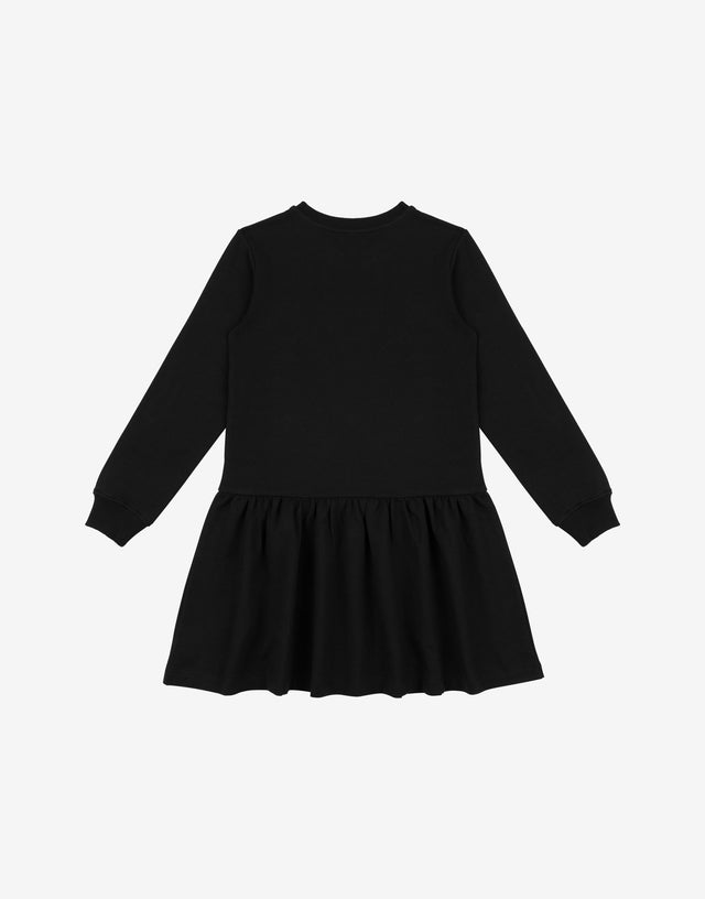 Moschino Teddy Bear Cotton Plush Dress Black Moschino 1