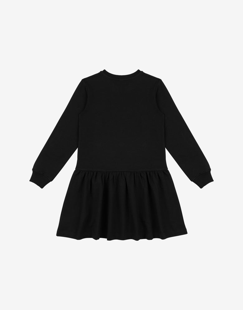 Moschino Teddy Bear Cotton Plush Dress Black Moschino 1