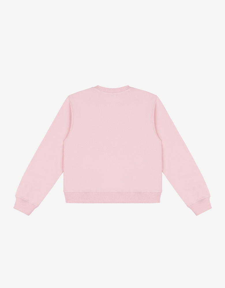Cotton sweatshirt Teddy Bear Pink Moschino 1