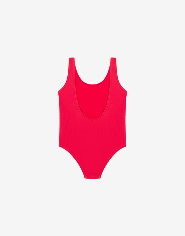 Lycra one-piece swimsuit Teddy Bear Red Moschino 1