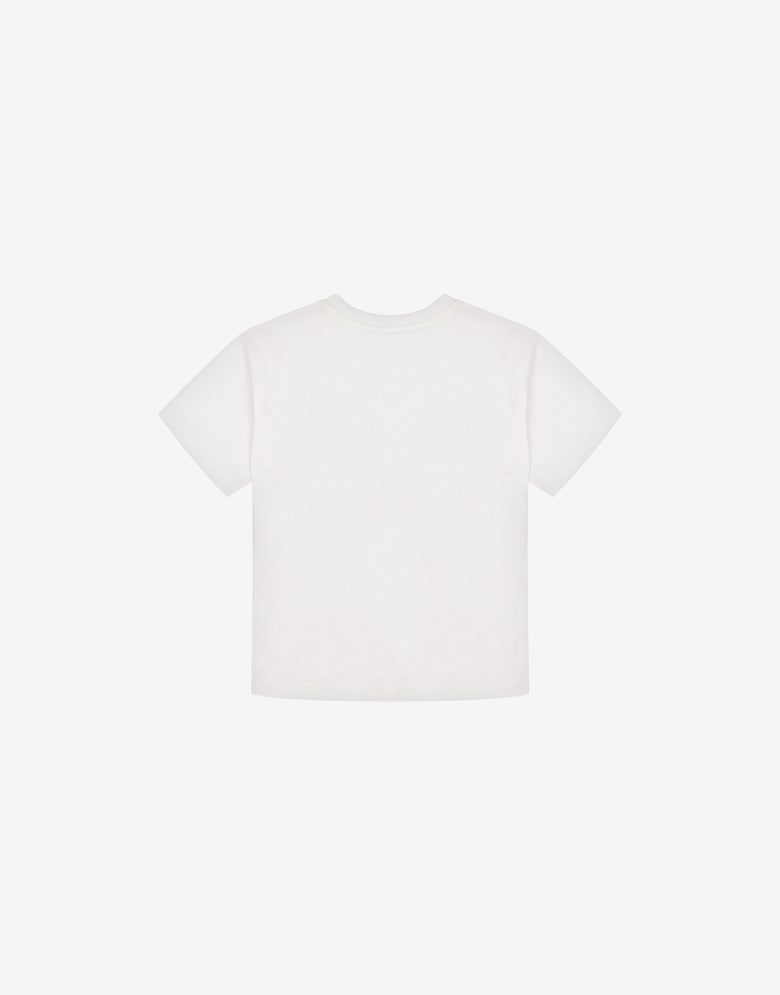 Moschino 泰迪熊纯棉针织 maxi T 恤 白色 Moschino 1