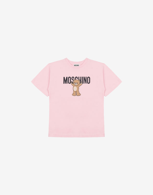 Moschino 泰迪熊纯棉针织 maxi T 恤  Moschino 0