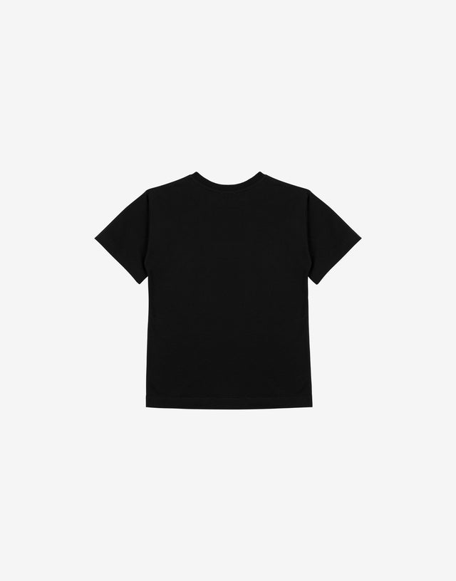 Moschino 泰迪熊纯棉针织 maxi T 恤 黑色 Moschino 1