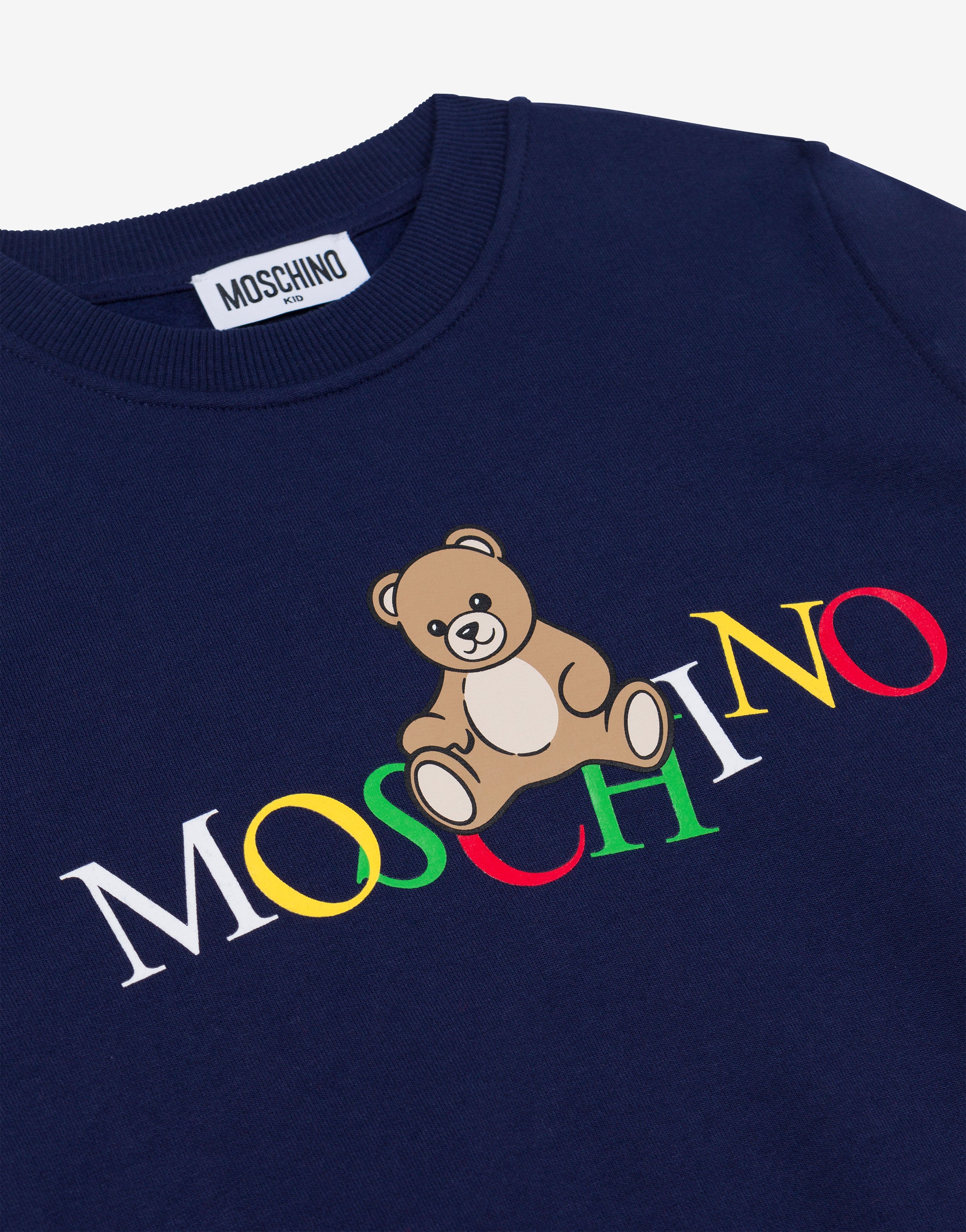 Printed cotton sweatshirt | Moschino