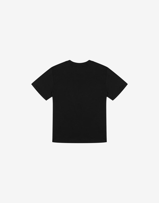 Moschino 泰迪熊纯棉针织 maxi T 恤 黑色 Moschino 1