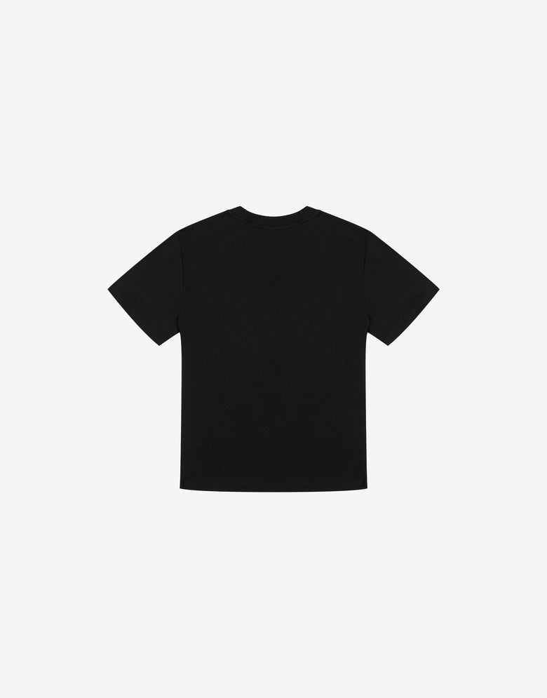 Moschino 泰迪熊纯棉针织 maxi T 恤 黑色 Moschino 1