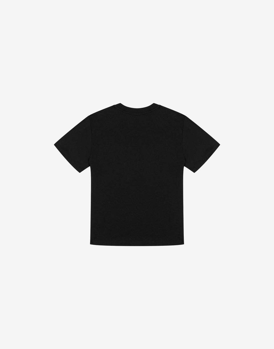 Camiseta maxi Moschino Teddy Bear de punto de algodón Negro Moschino 1