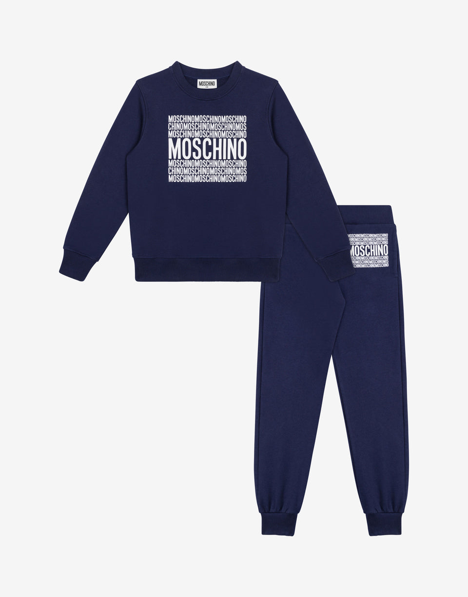 Chándal Logo Print Azul oscuro Moschino 0