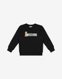 Sudadera de algodón estampada