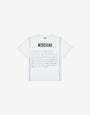 Maxi jersey T-shirt Message Print