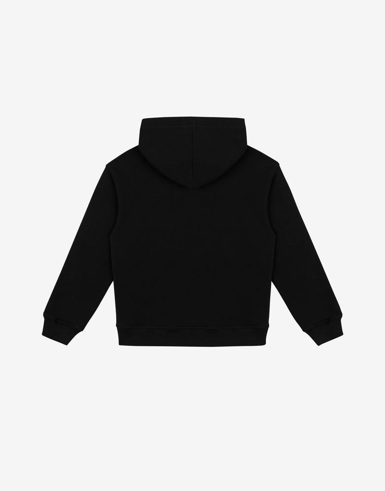 Cotton hoodie Logo Print  Moschino 1
