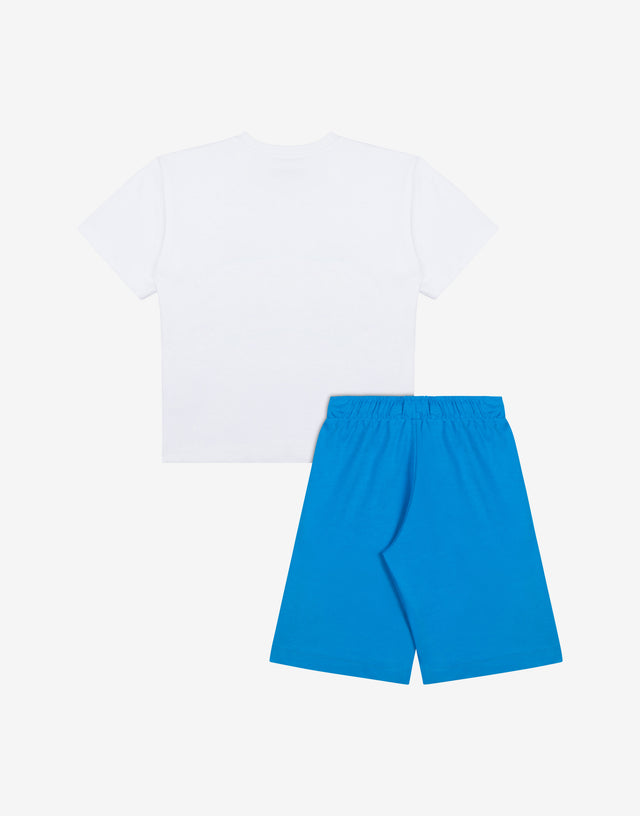 T-shirt and shorts set Teddy Bear White Moschino 1