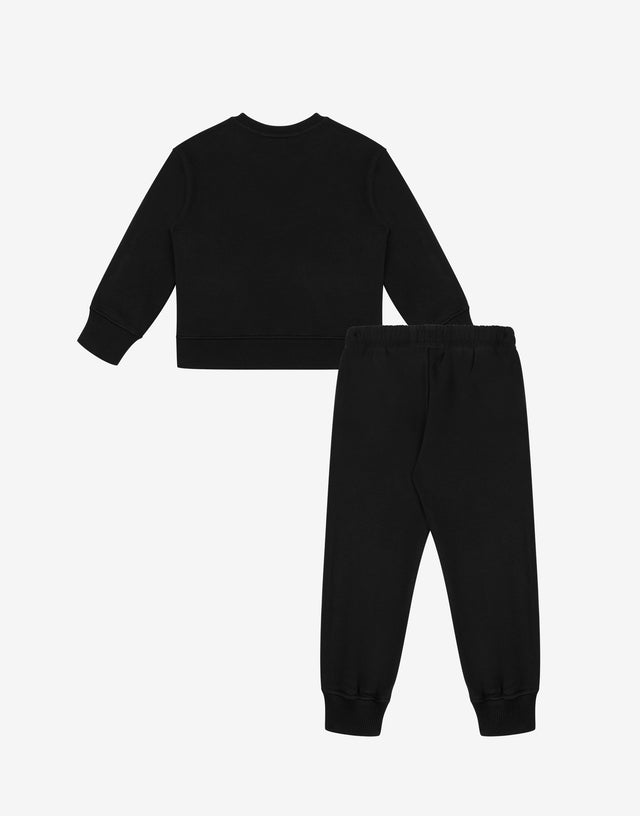 Teddy Bear fleece tracksuit Black Moschino 1
