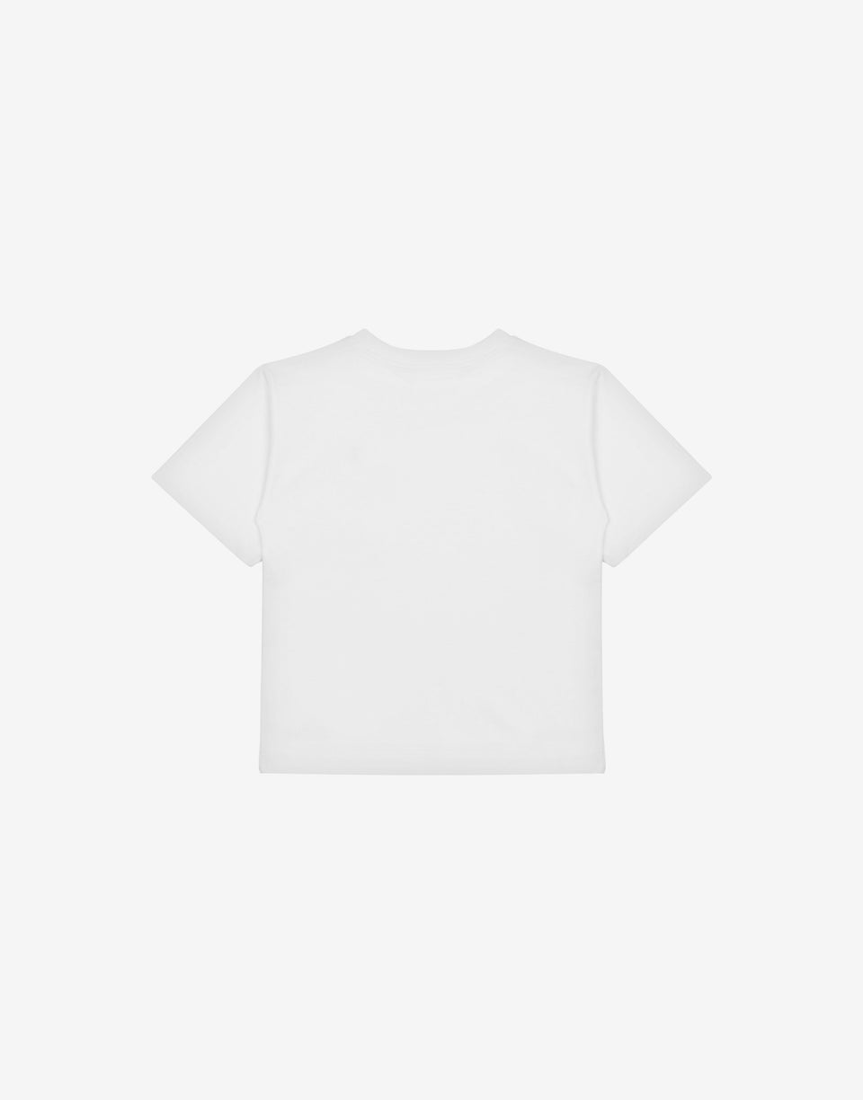Camiseta maxi Office Inspiration Blanco Moschino 1