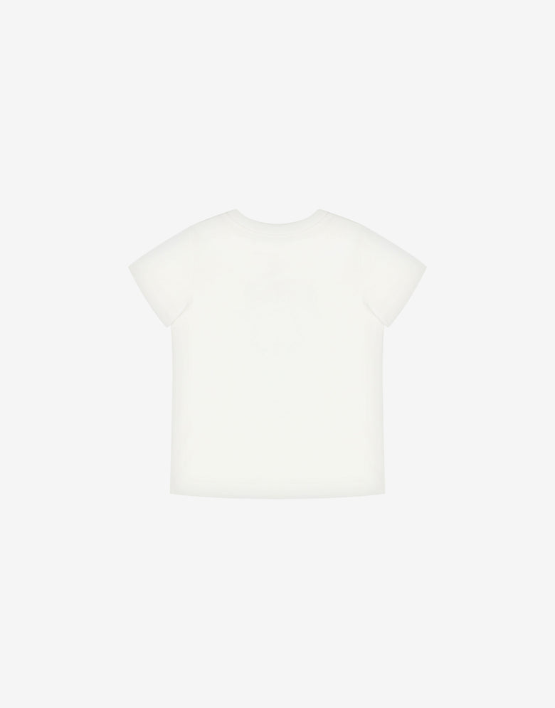 Moschino 泰迪熊纯棉针织 T 恤 白色 Moschino 1