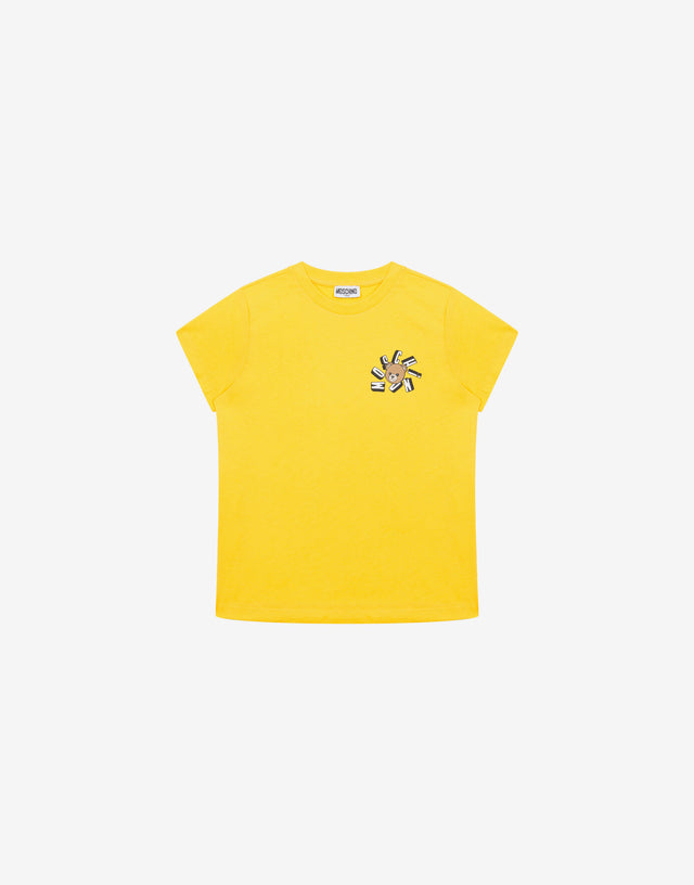 Moschino Teddy Bear 棉质针织T恤 黄色 Moschino 0