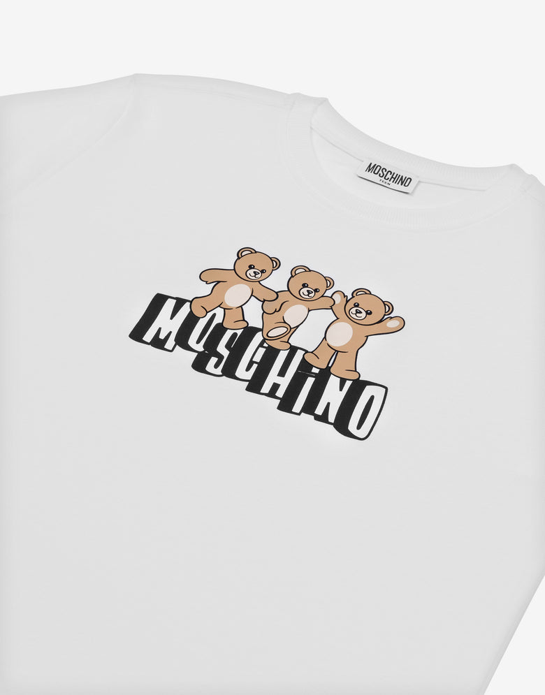 Moschino Teddy Bear Maxi T-Shirt White Moschino 2