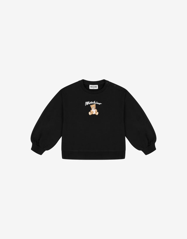 Moschino 泰迪熊纯棉运动衫 黑色 Moschino 0