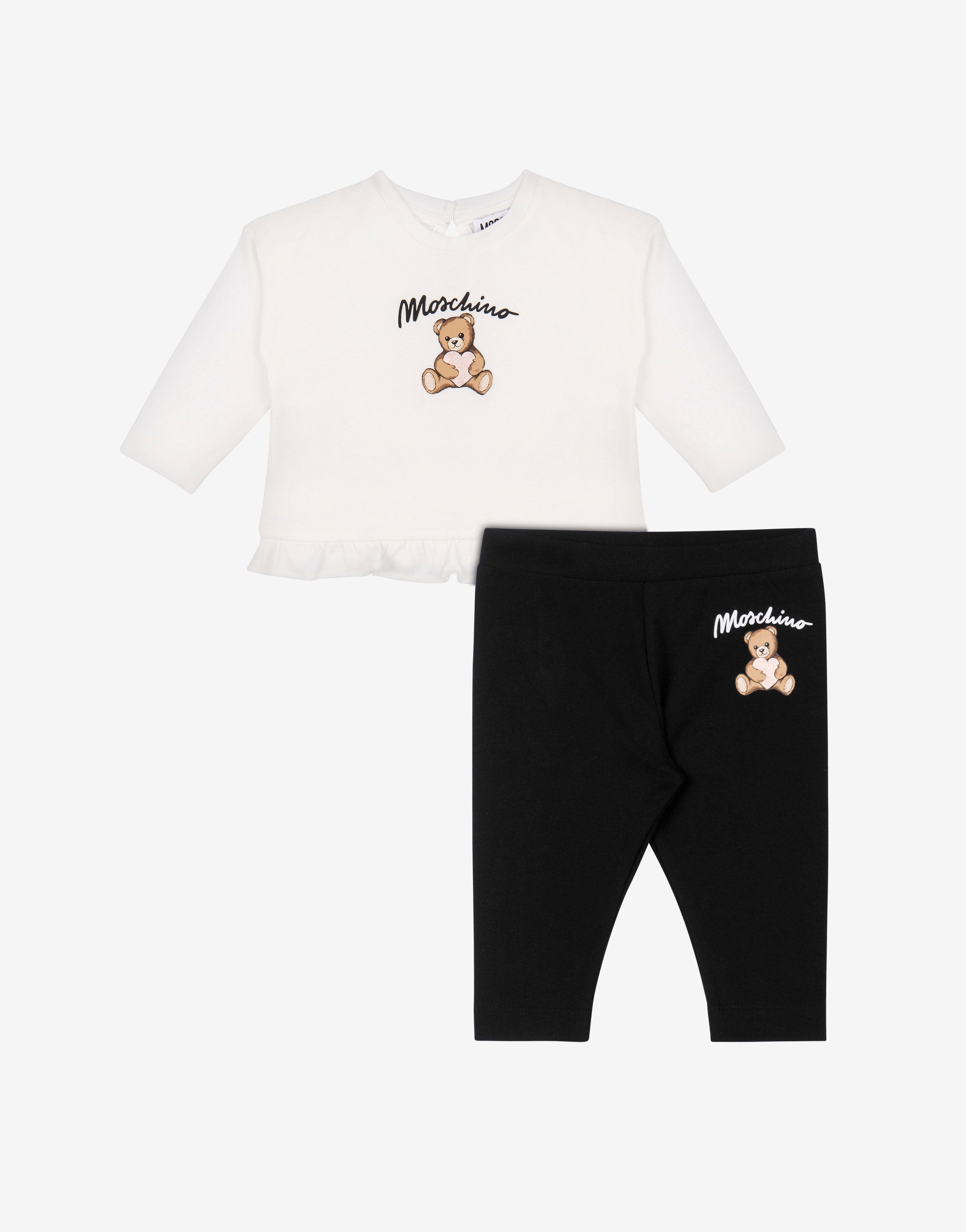 Moschino Teddy Bear cotton jersey t-shirt and leggings