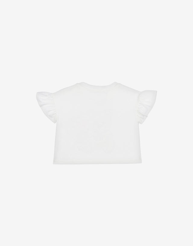 Jersey T-shirt Teddy Bear White Moschino 1