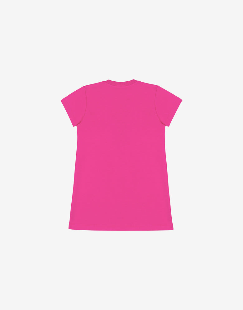 Sweatshirt dress Teddy Bear Pink Moschino 1