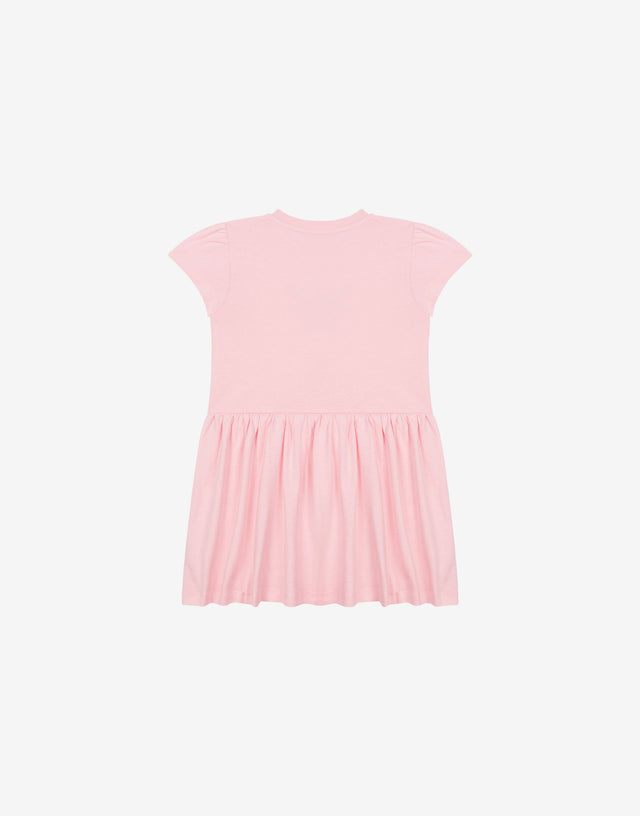 Jersey dress Teddy Bear Confetti pink Moschino 1