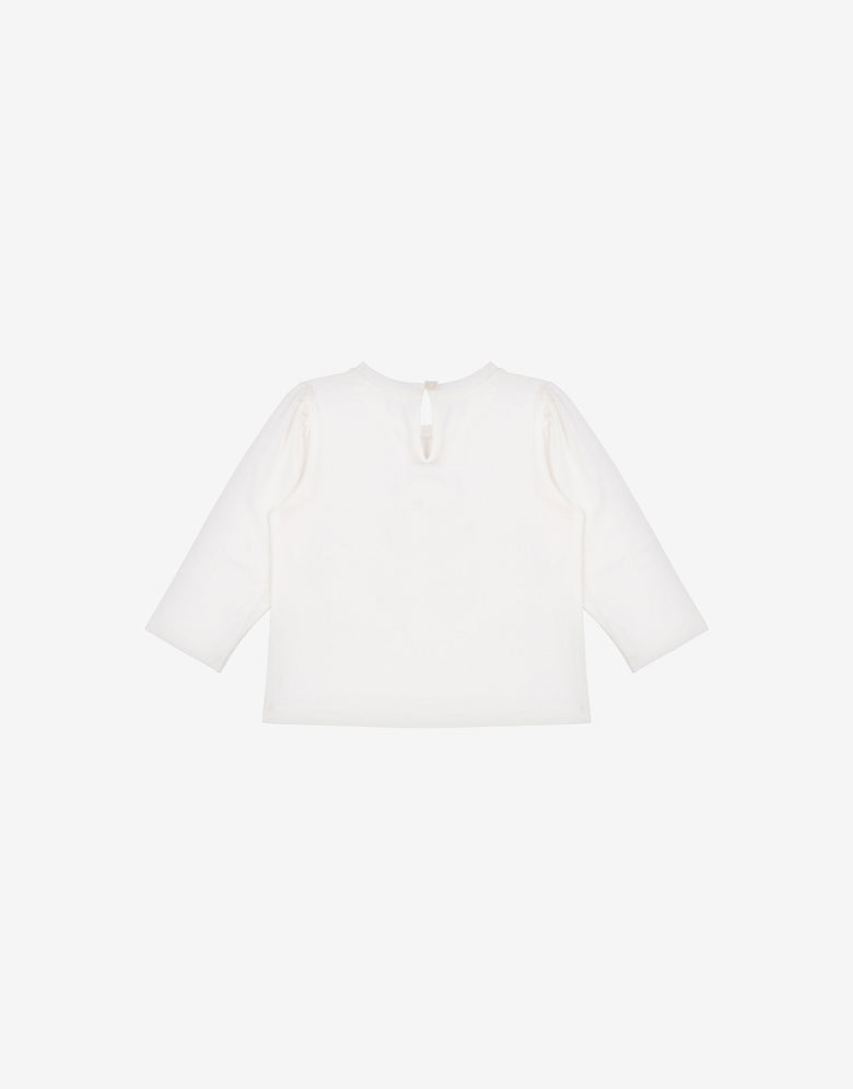 Camiseta Moschino Teddy Bear de punto de algodón Blanco Moschino 1