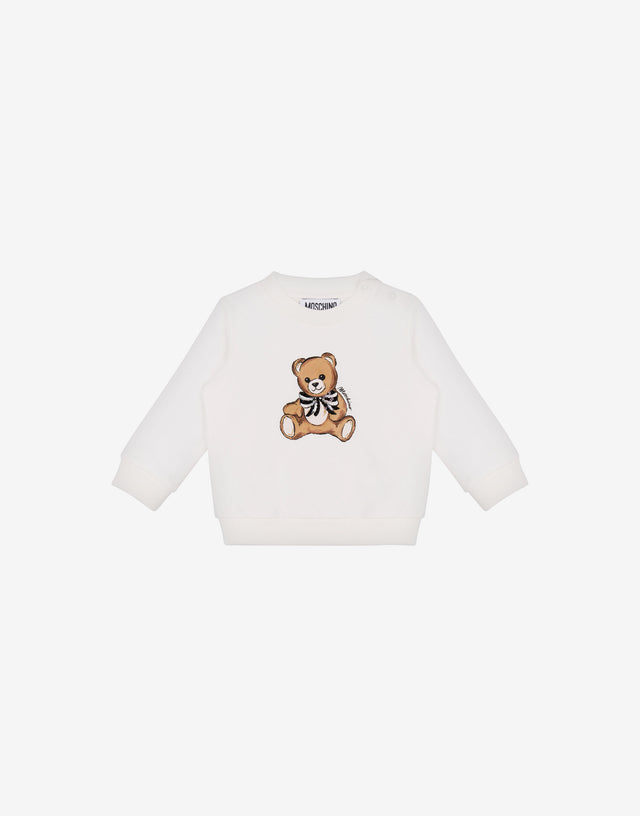 Moschino 泰迪熊纯棉运动衫 白色 Moschino 0