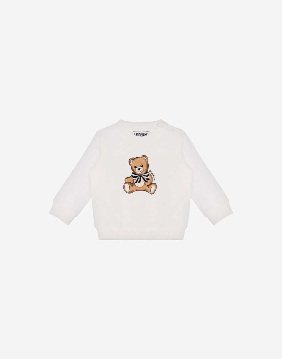 Moschino Sudadera de algodón Teddy Bear Blanco Moschino 0