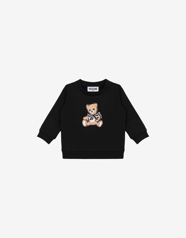 Moschino 泰迪熊纯棉运动衫 黑色 Moschino 0