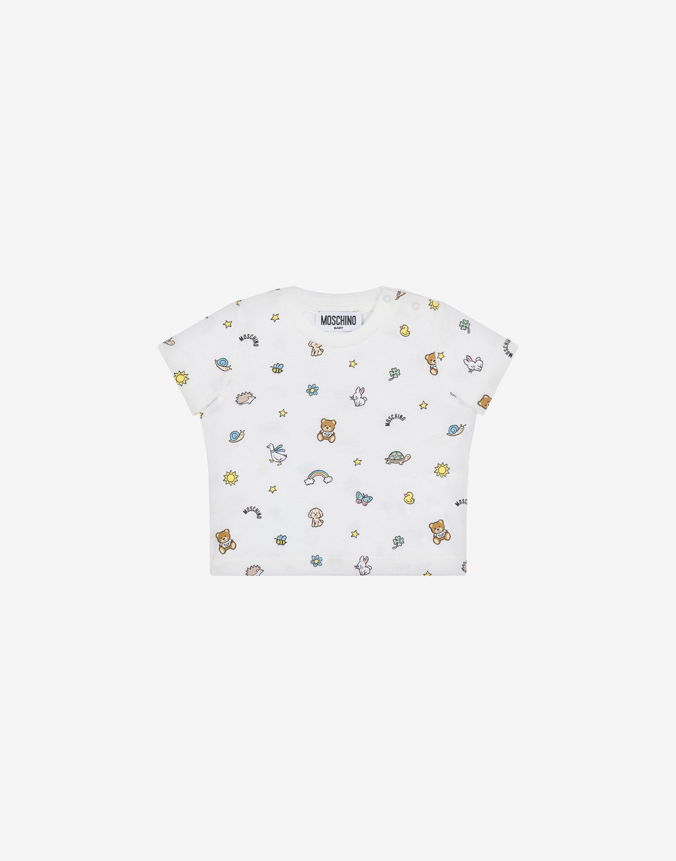 Camiseta Teddy Bear Blanco Moschino 0
