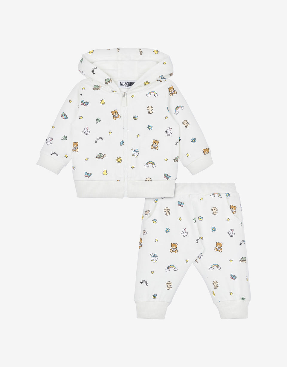 Sudadera Teddy Bear Blanco Moschino 0