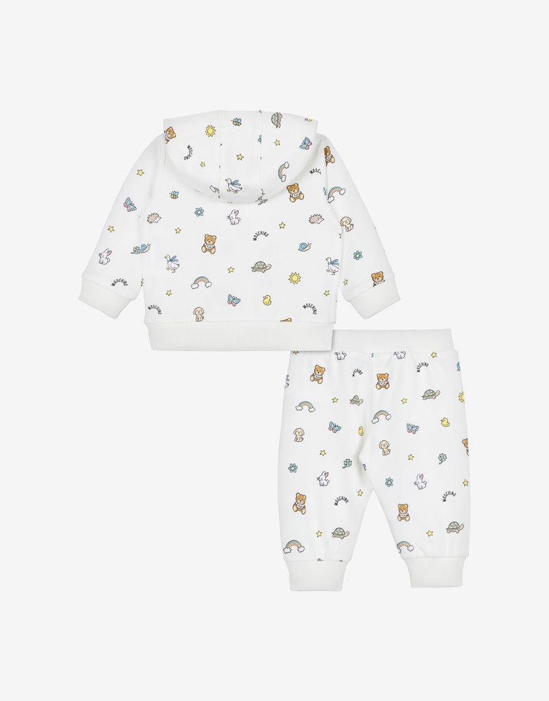 Sudadera Teddy Bear Blanco Moschino 1
