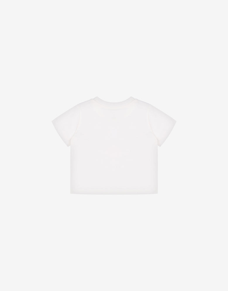 Moschino 泰迪熊纯棉针织 T 恤 白色 Moschino 1