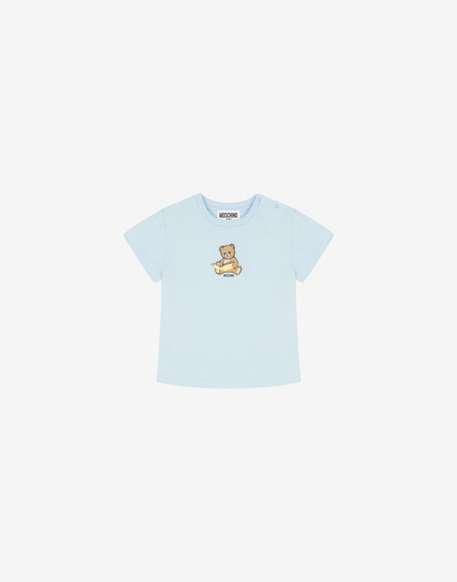 Camiseta Moschino Teddy Bear de punto de algodón  Moschino 0