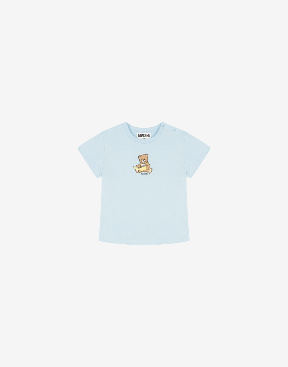 Camiseta Moschino Teddy Bear de punto de algodón  Moschino 0
