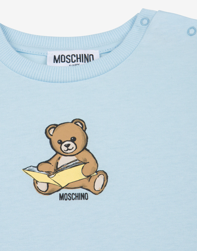 Camiseta Moschino Teddy Bear de punto de algodón  Moschino 2
