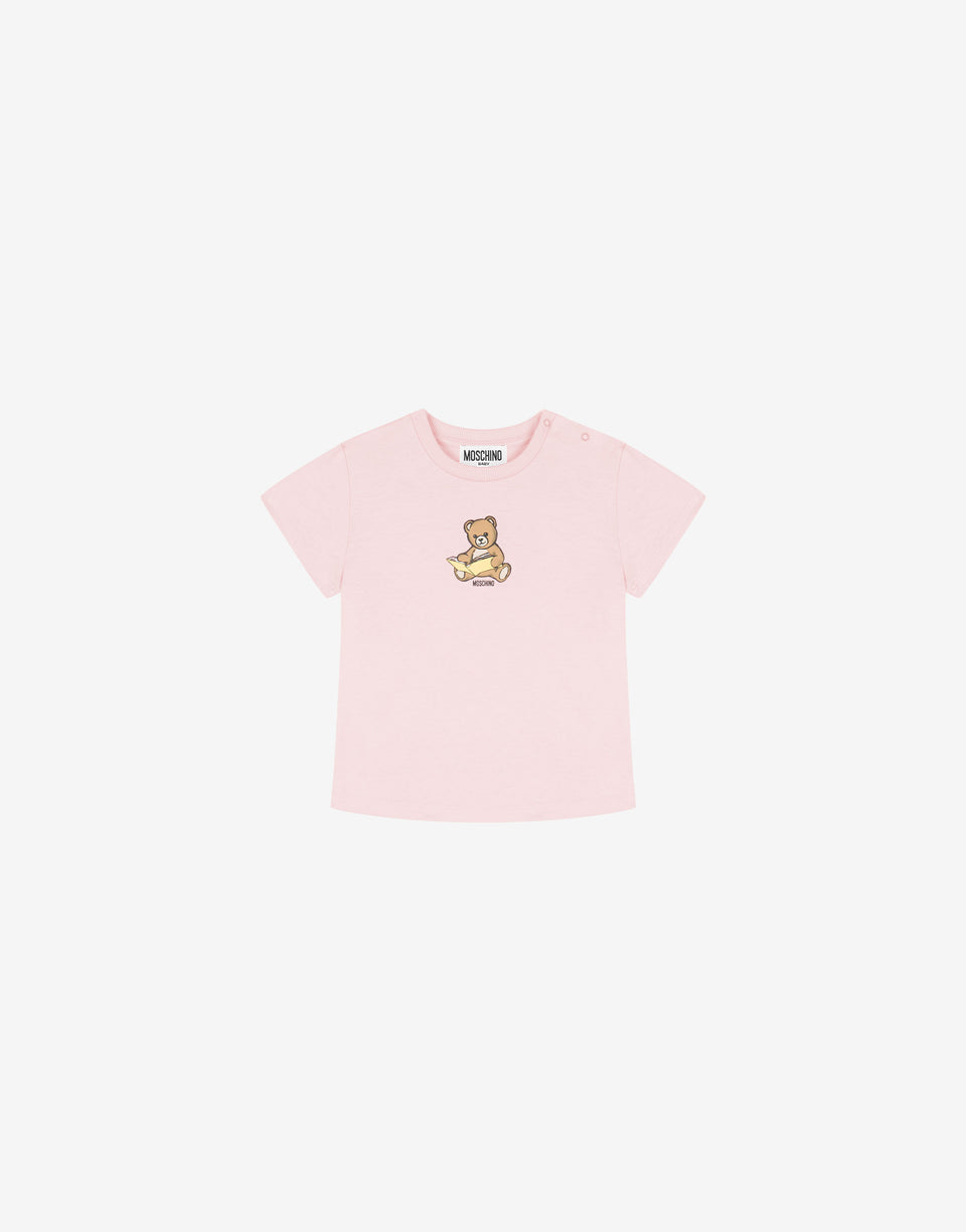 Camiseta Moschino Teddy Bear de punto de algodón  Moschino 0
