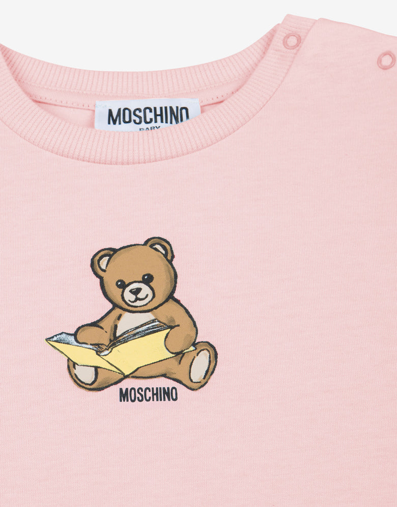 Camiseta Moschino Teddy Bear de punto de algodón  Moschino 2