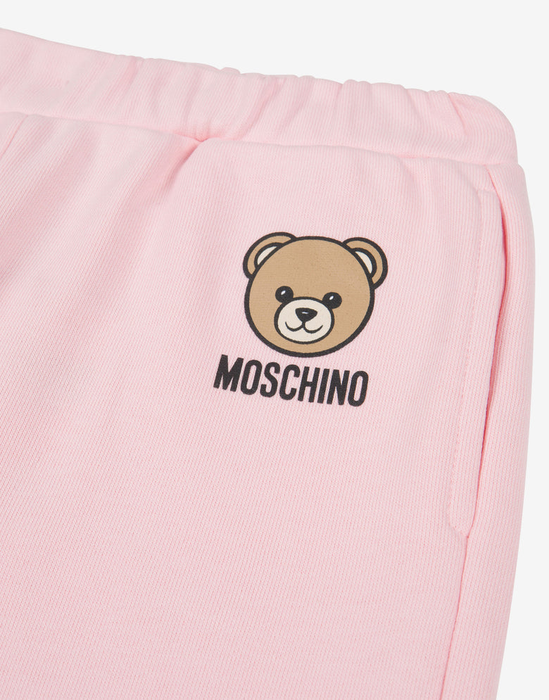 Moschino Teddy Bear Cotton Trousers Confetti pink Moschino 2