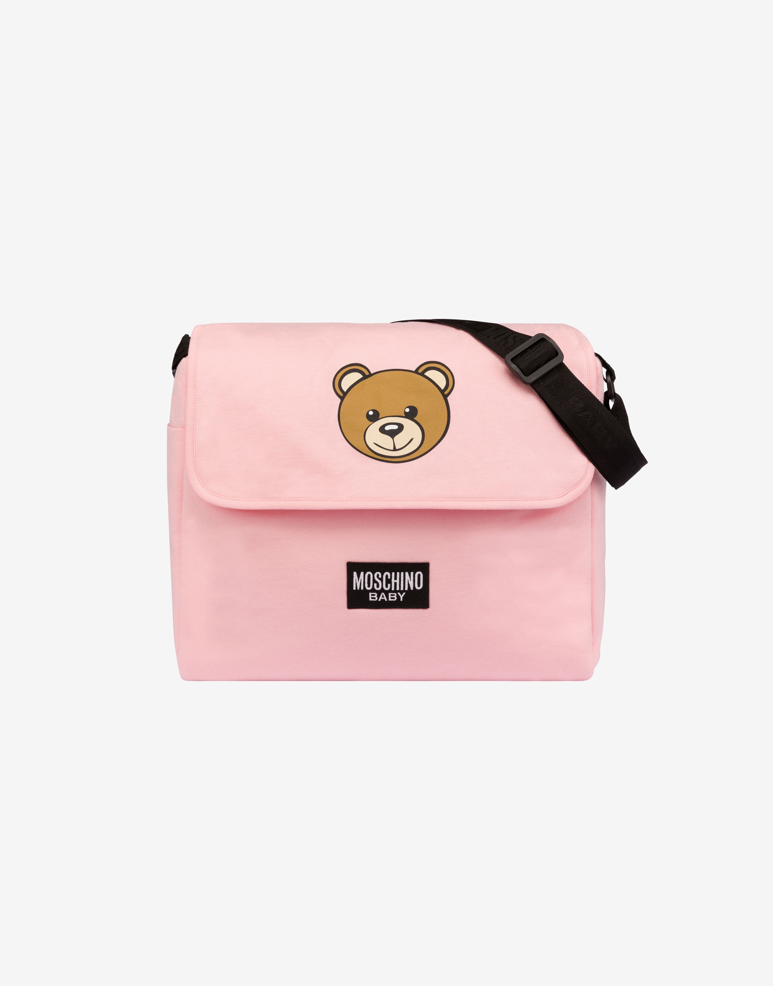 MOSCHINO BABY モスキーノ ベビーカー用 フットマフ おくるみ モスキーノ MOSCHINO ベビー服 ベビー用品 テディベア 帽子