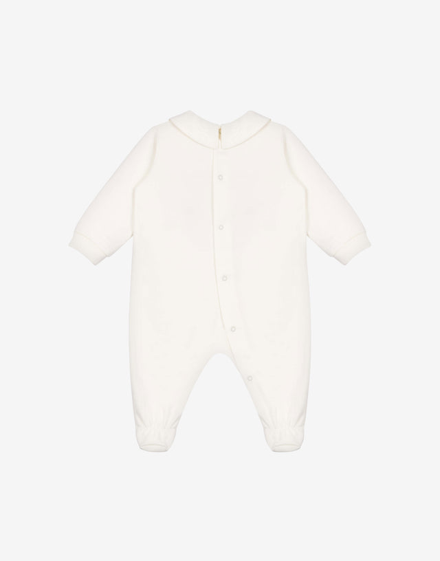 Moschino Teddy Bear fleece babygrow White Moschino 1