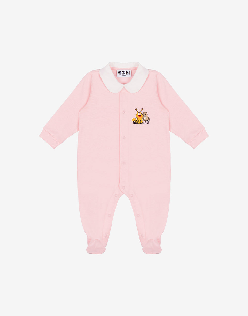 Pijama de algodón estampado Rosa pastel Moschino 0