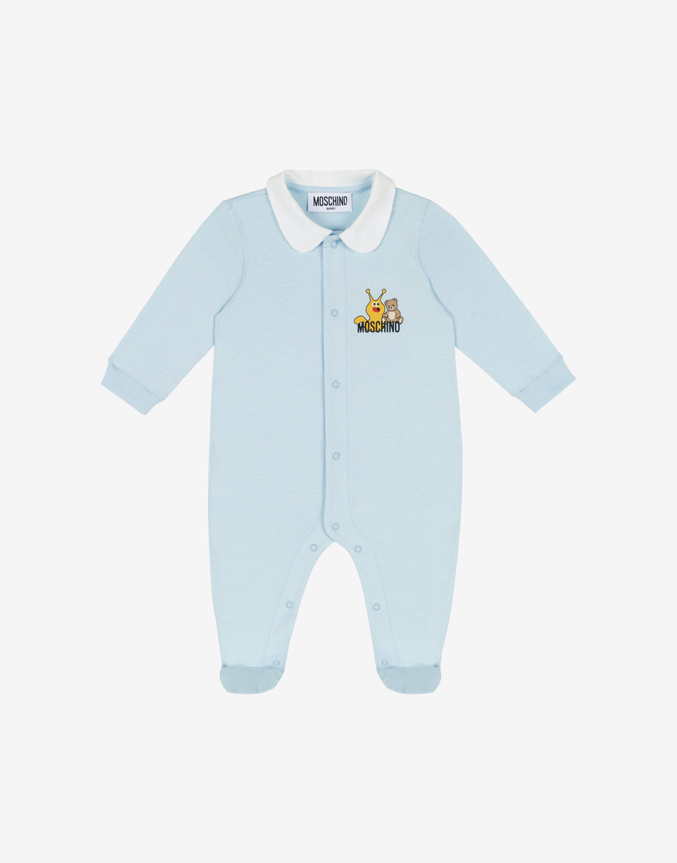Pijama de algodón estampado Celeste Moschino 0