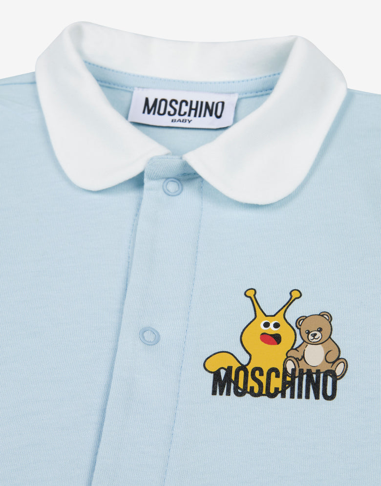 Pijama de algodón estampado Celeste Moschino 2