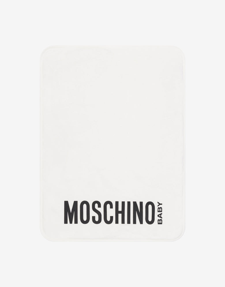 Bolsa momia de felpa de algodón Osito de Moschino Blanco Moschino 1