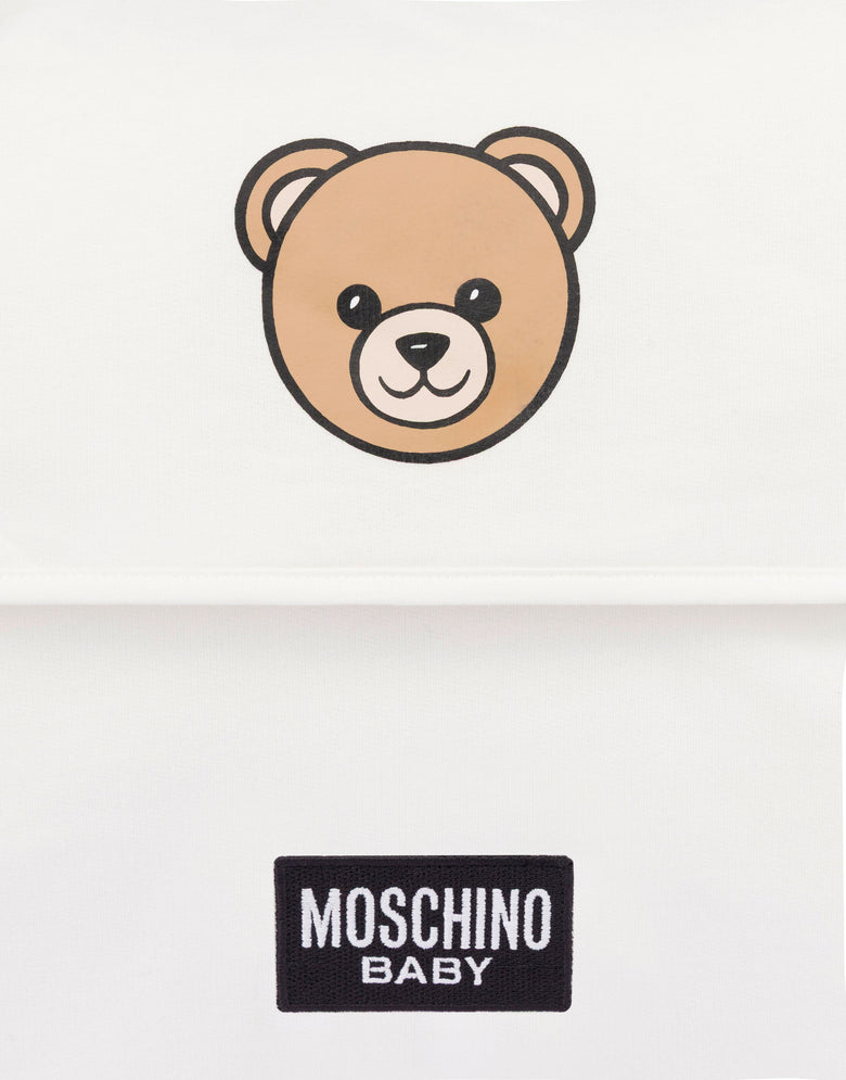 Bolsa momia de felpa de algodón Osito de Moschino Blanco Moschino 2