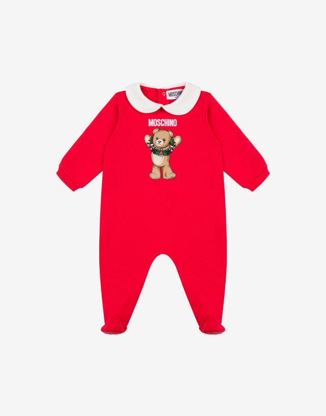 毛绒 Moschino 泰迪熊睡衣 红色 Moschino 0